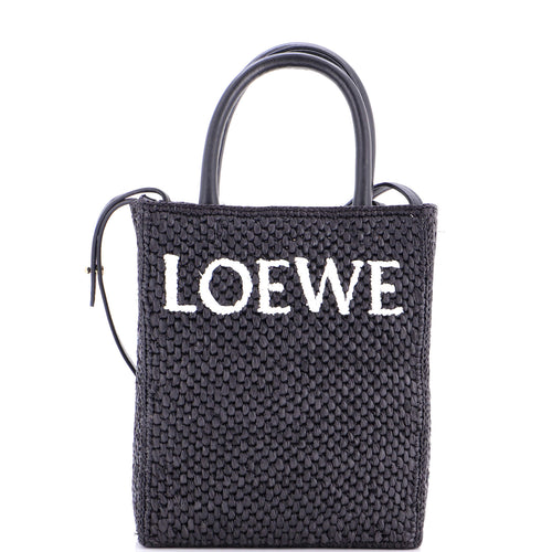 LOEWE A5 Tote Raffia and Leather