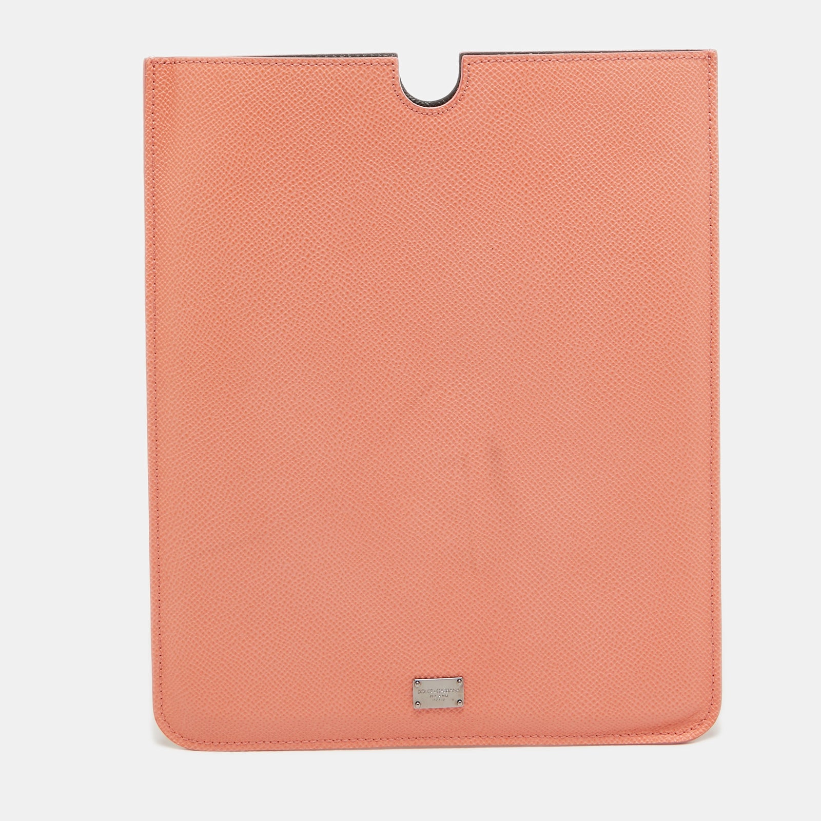 Dolce & Gabbana Peach Leather iPad Case