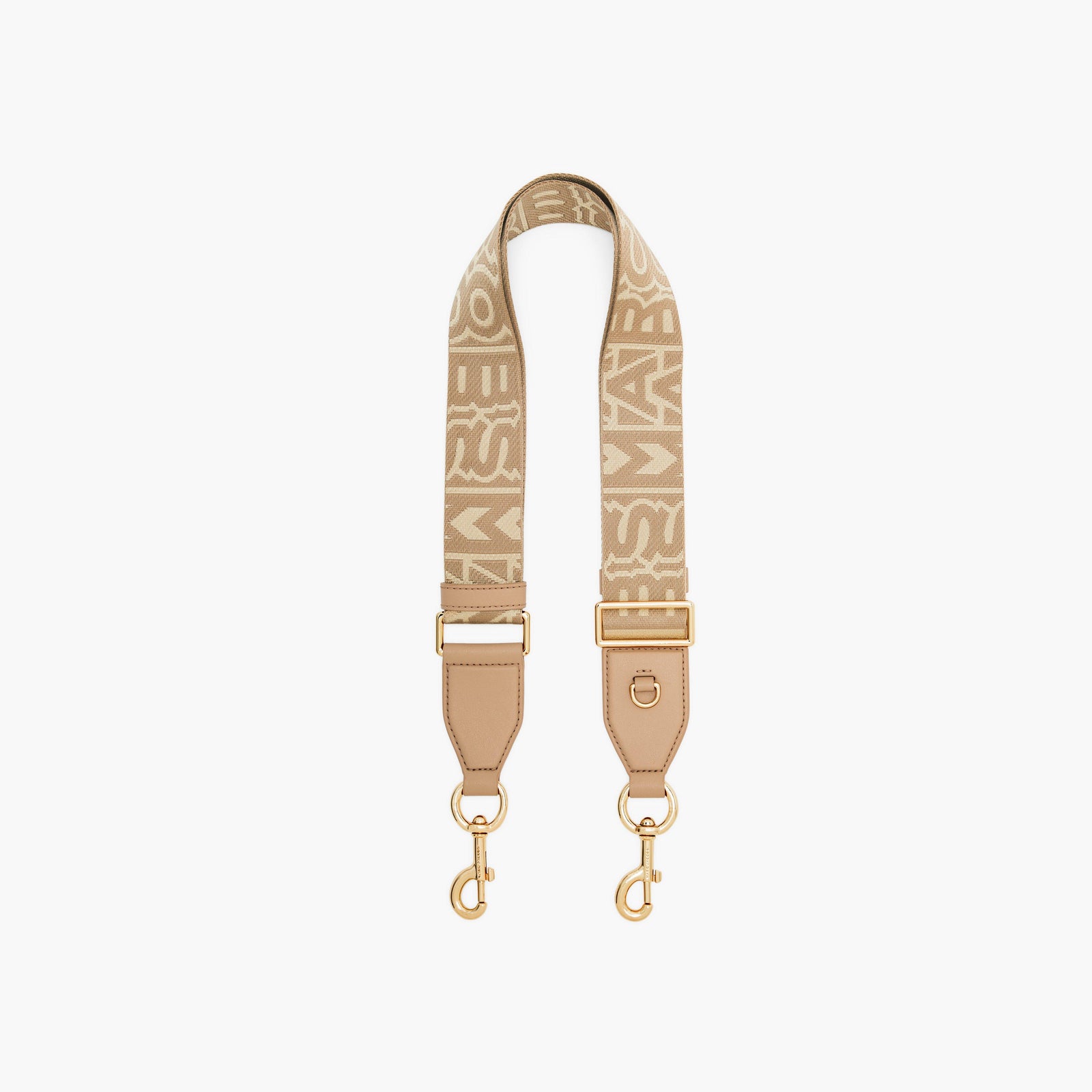 Marc Jacobs The Monogram Utility Webbing Strap in Camel