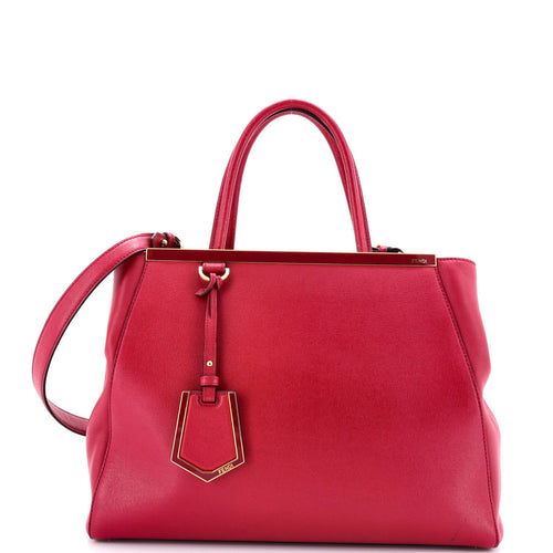 FENDI 2Jours Bag Leather Medium