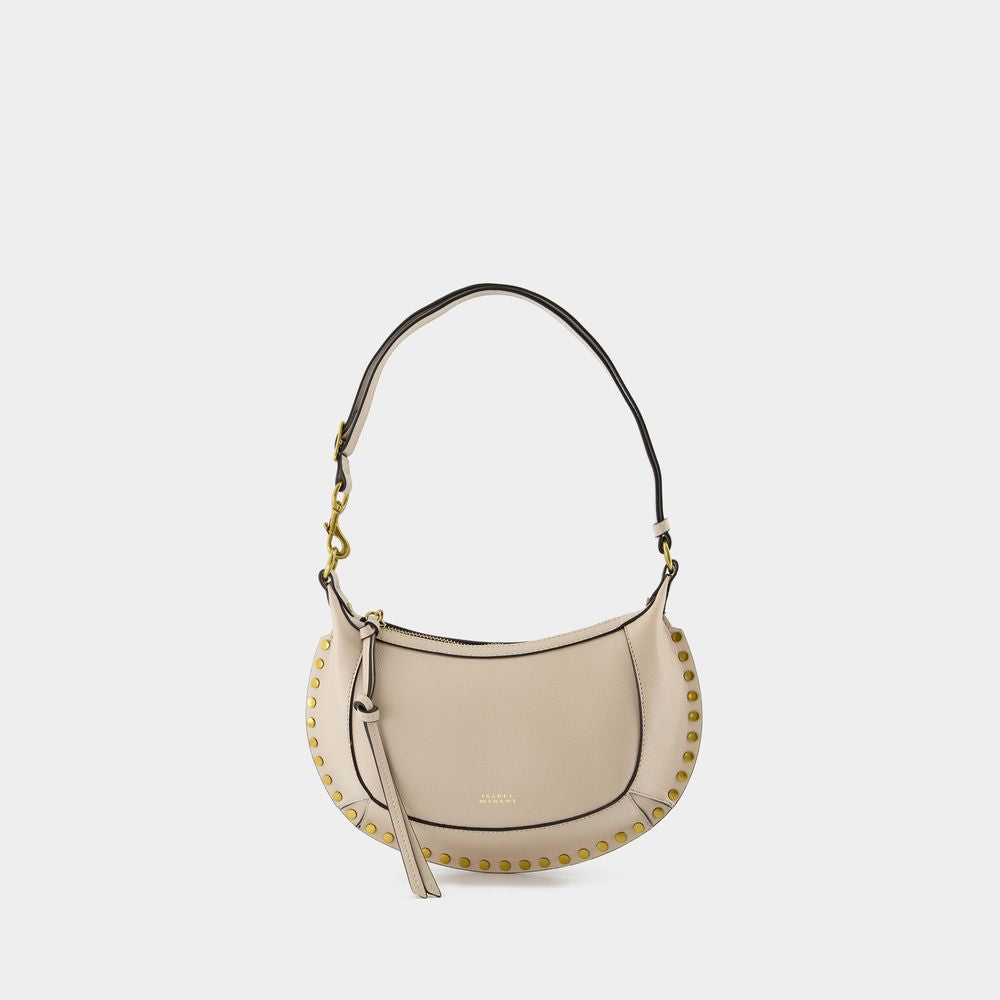 Isabel Marant Women's Oskan Moon Bag in Beige | PP0003FA Color A1C02M Color 90LB
