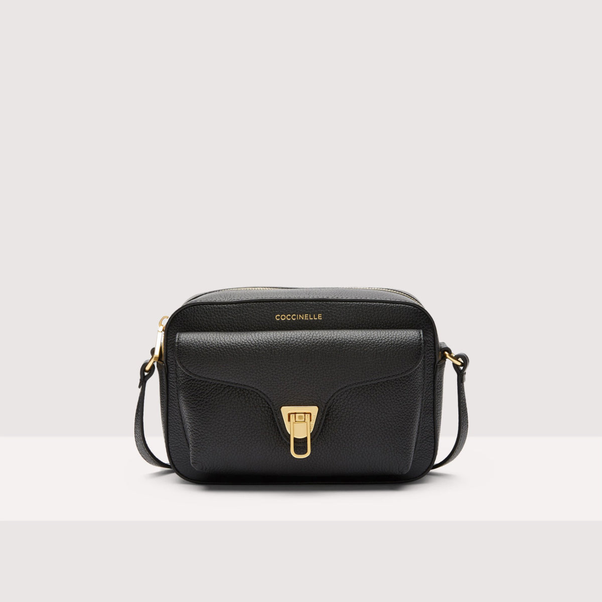 Coccinelle Grainy Leather Crossbody Bag Beat Soft small