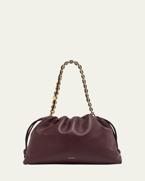 Flamenco Large Napa Lambskin Shoulder Bag