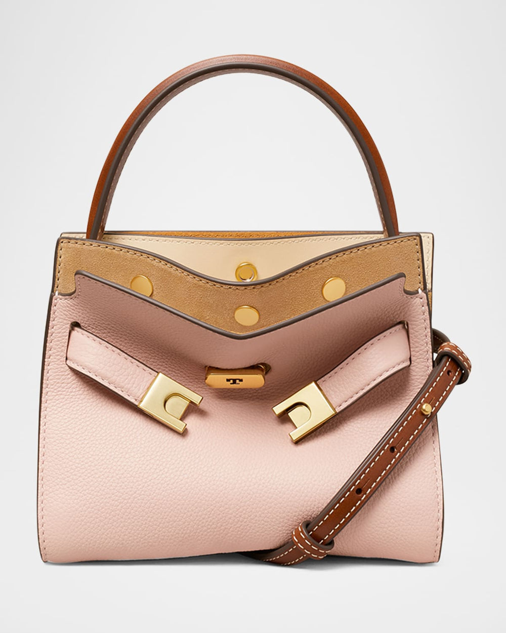 Lee Radziwill Petite Doppel-Schultertasche