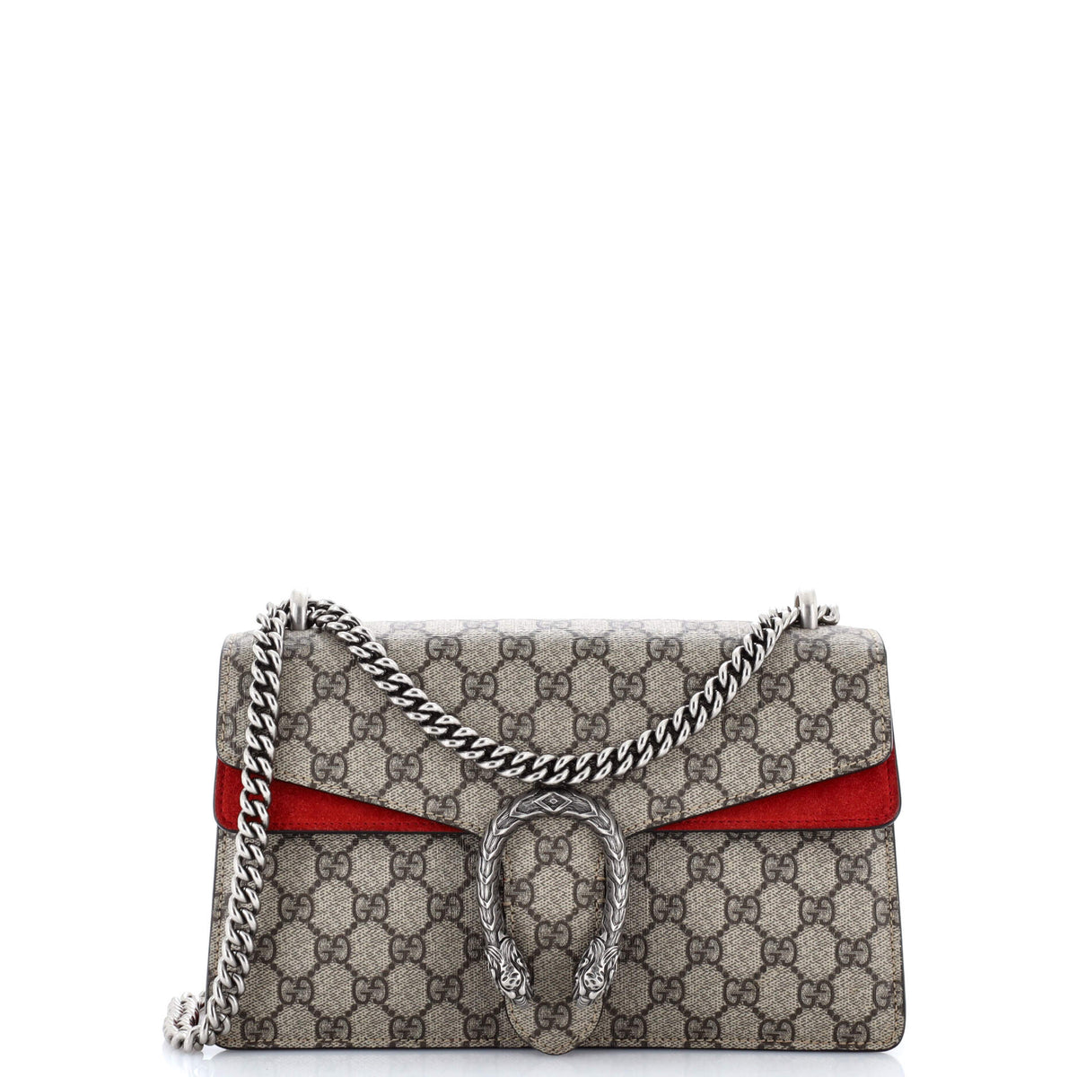 Gucci GUCCI Dionysus Bag GG Coated Canvas Small