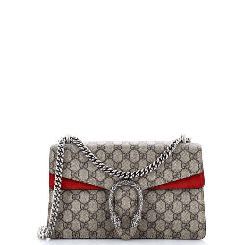 GUCCI Dionysus Bag GG Coated Canvas Small
