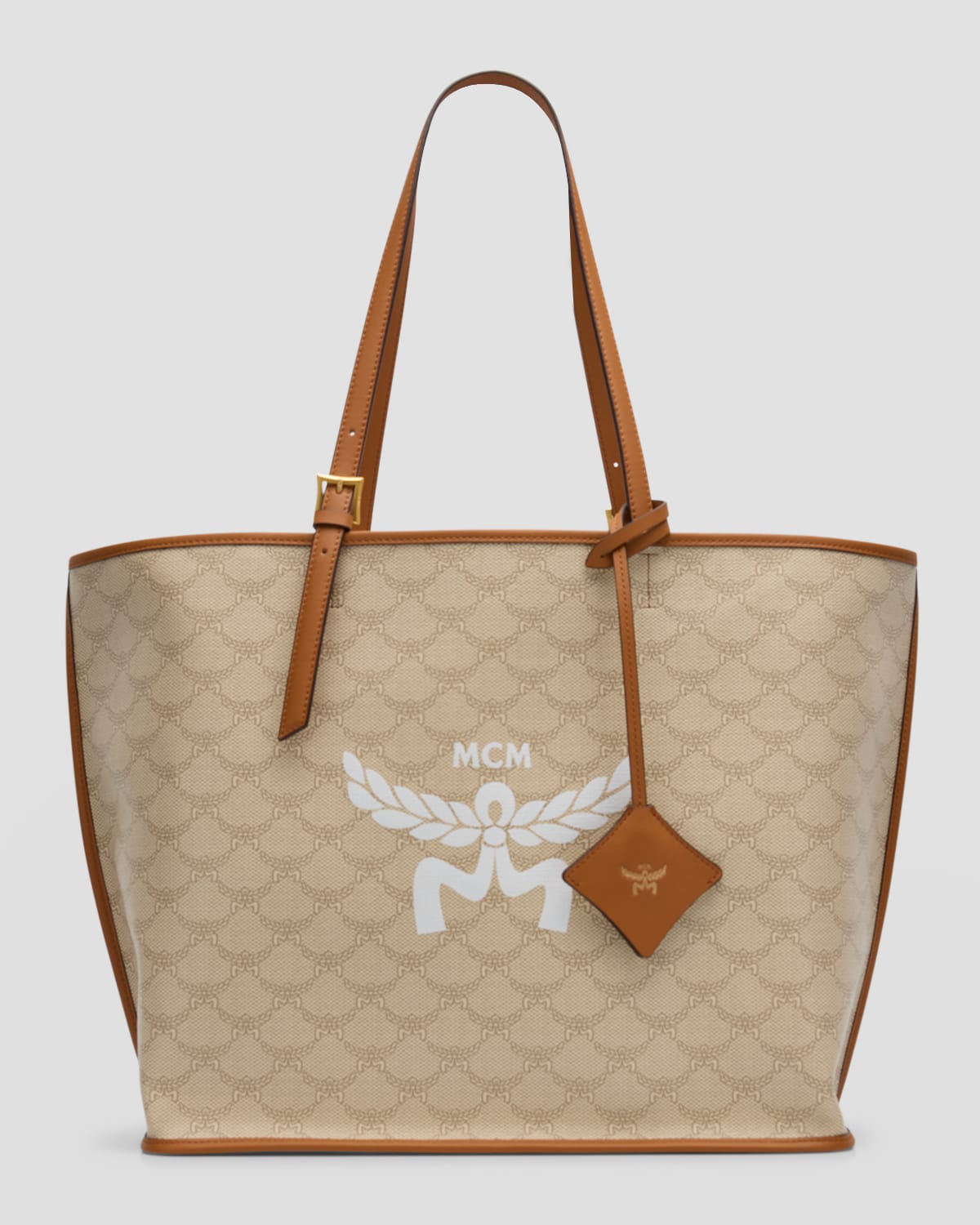 MCM Sac fourre-tout en toile monogrammé Lauretos