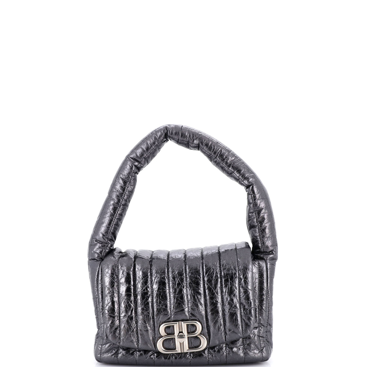 Balenciaga Monaco Sling Bag Padded Quilted Leather Small