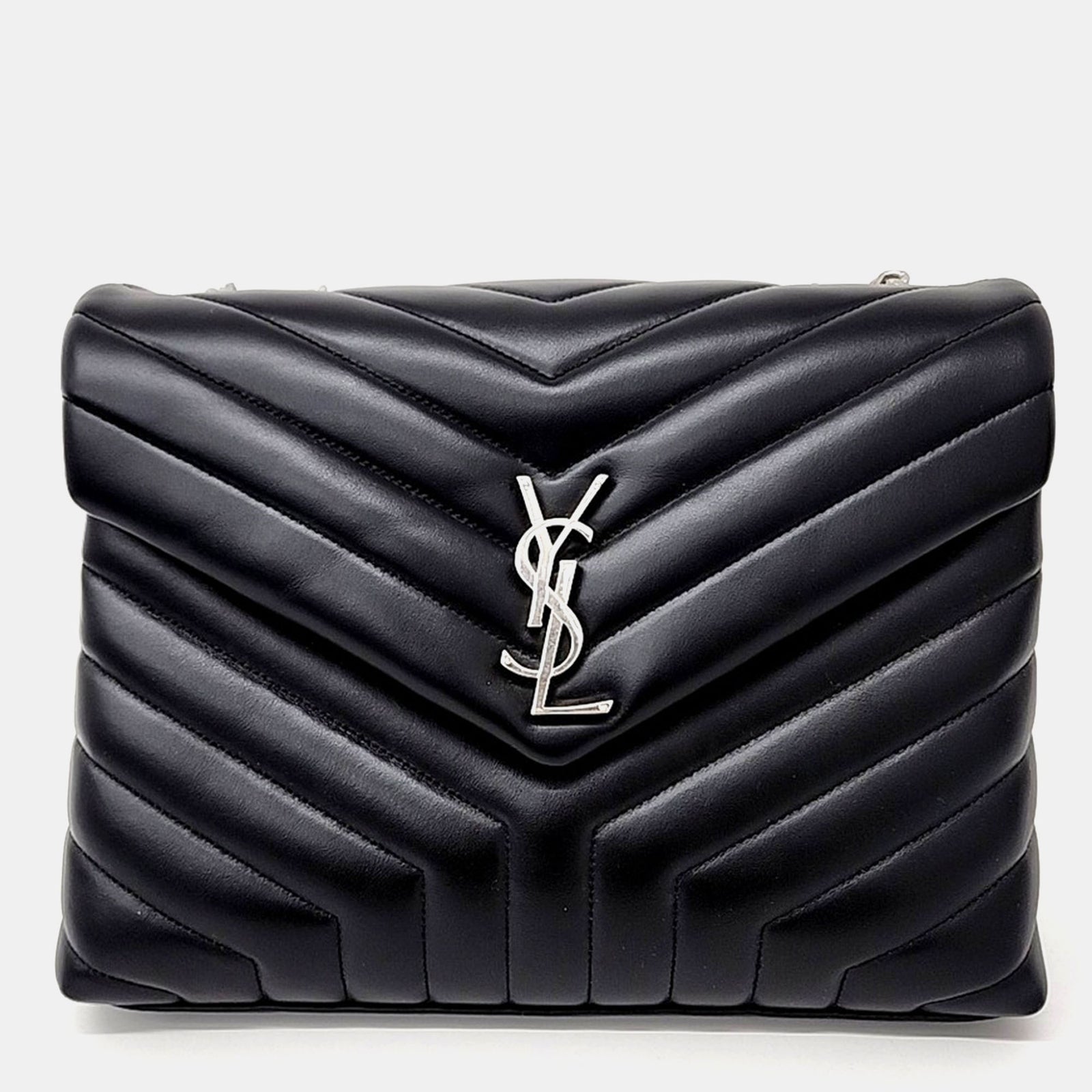 Saint Laurent Paris Saint Laurent – ​​Lulu – Mittlere Tasche mit Monogramm