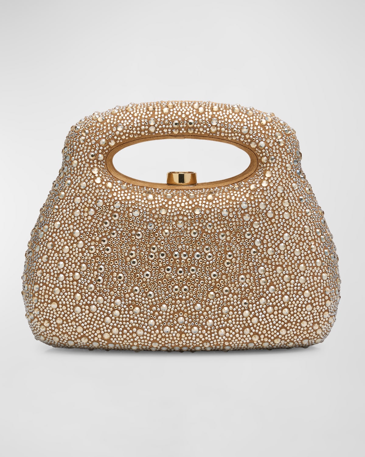 Cult Gaia Mimi Crystal Top-Grifftasche