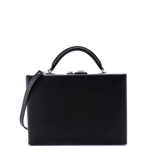 GOYARD Regina Trunk Bag Coated Canvas with Leather