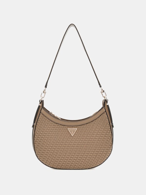 Guess Murielle Woven Shoulder Bag