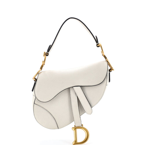 Saddle Handbag Leather Mini