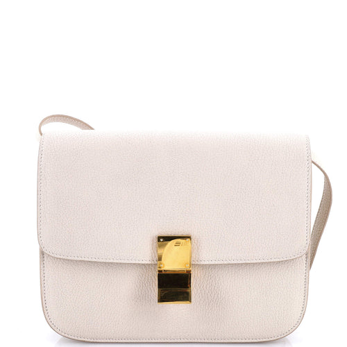 CELINE Classic Box Bag Grainy Leather Medium