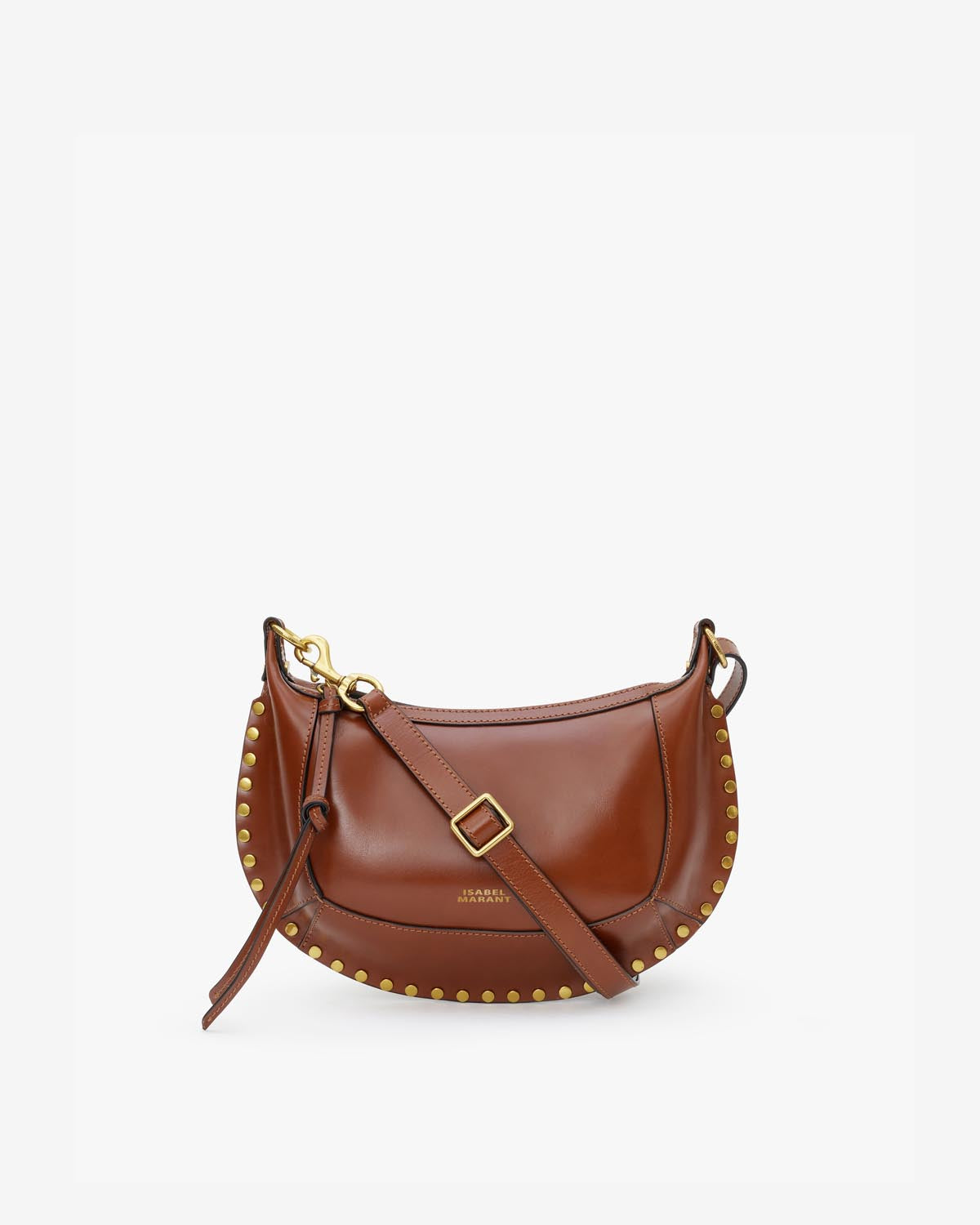 Isabel Marant Oskan Moon Bag - Women - Cognac - Isabel Marant