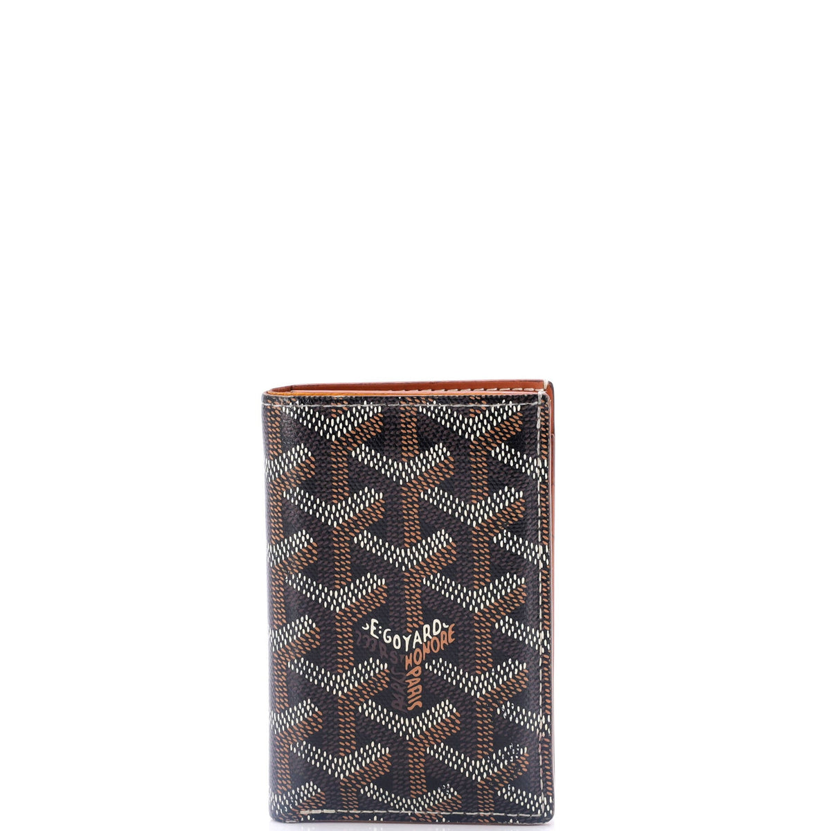 Goyard GOYARD Vertical Bifold Wallet Coated Canvas Medium