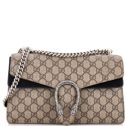 GUCCI Dionysus Bag GG Coated Canvas Medium