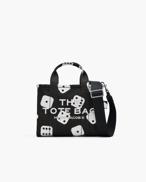 Marc Jacobs Derrick Adams X Marc Jacobs Canvas Small Tote Bag in Black/White