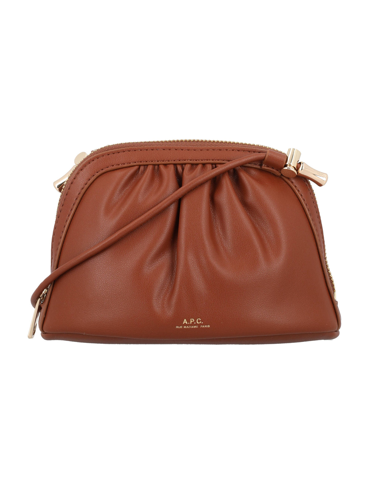 A.p.c. Women's Small Ninon Bag in Hazelnut | 24AF61765PUAAT Color CAD