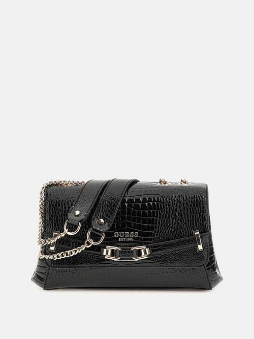 Silvye Croc-Print Crossbody