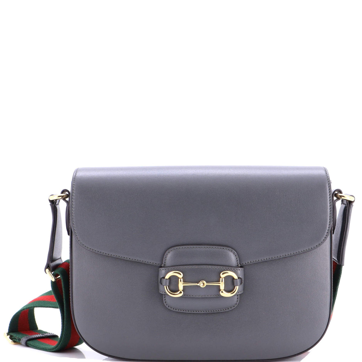 Gucci GUCCI Horsebit 1955 Shoulder Bag Leather Large