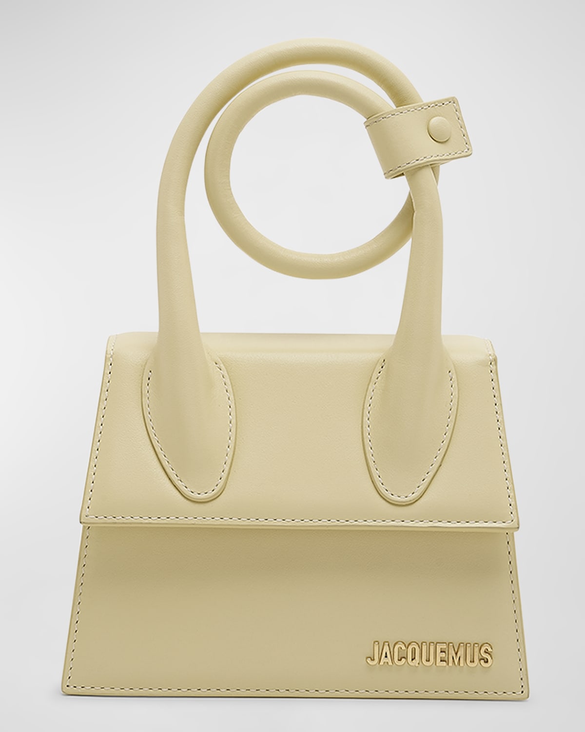 Jacquemus Le Chiquito Noeud Coil Top-Handle Bag