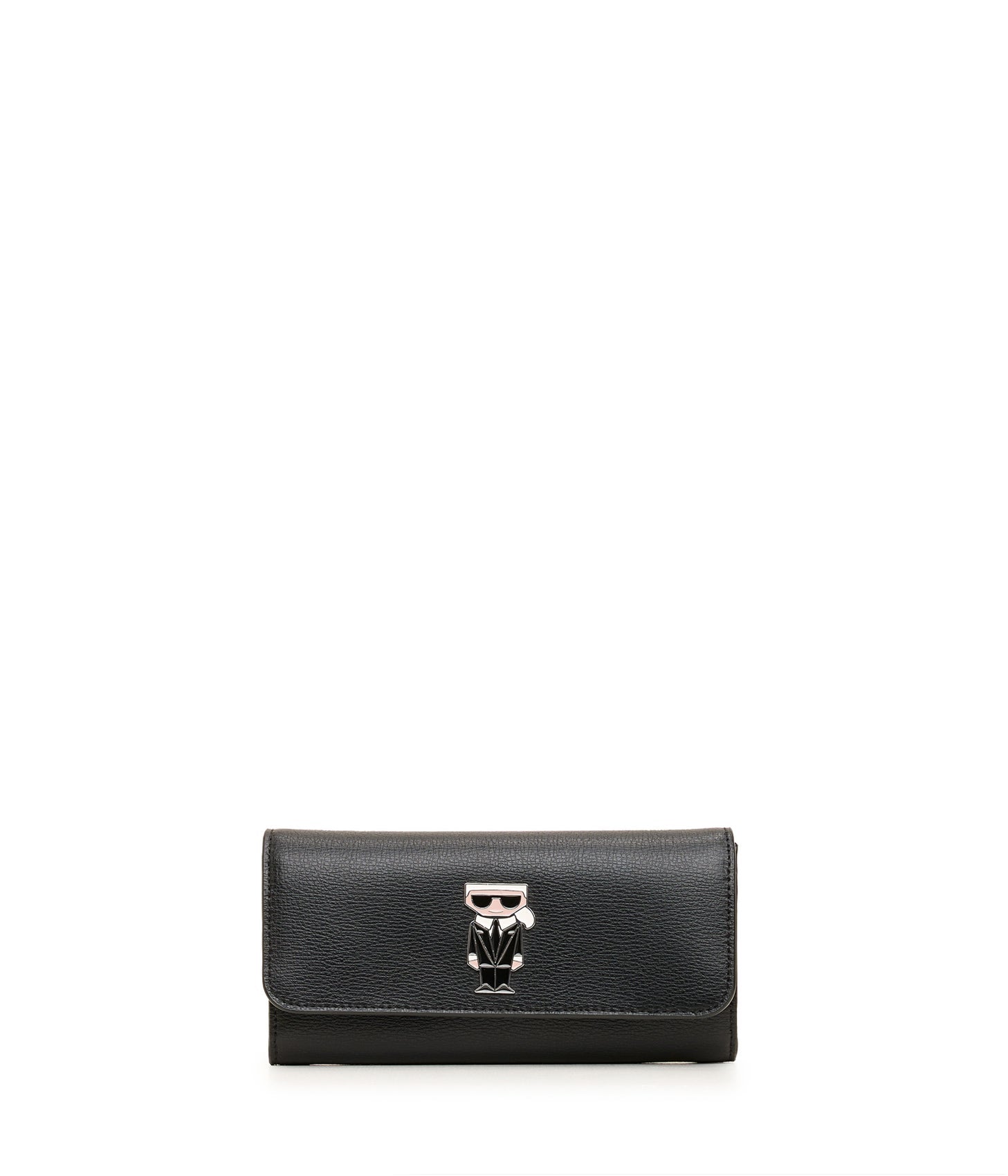 Karl Lagerfeld Paris | Women's Karl Pin Contintental Wallet | Black