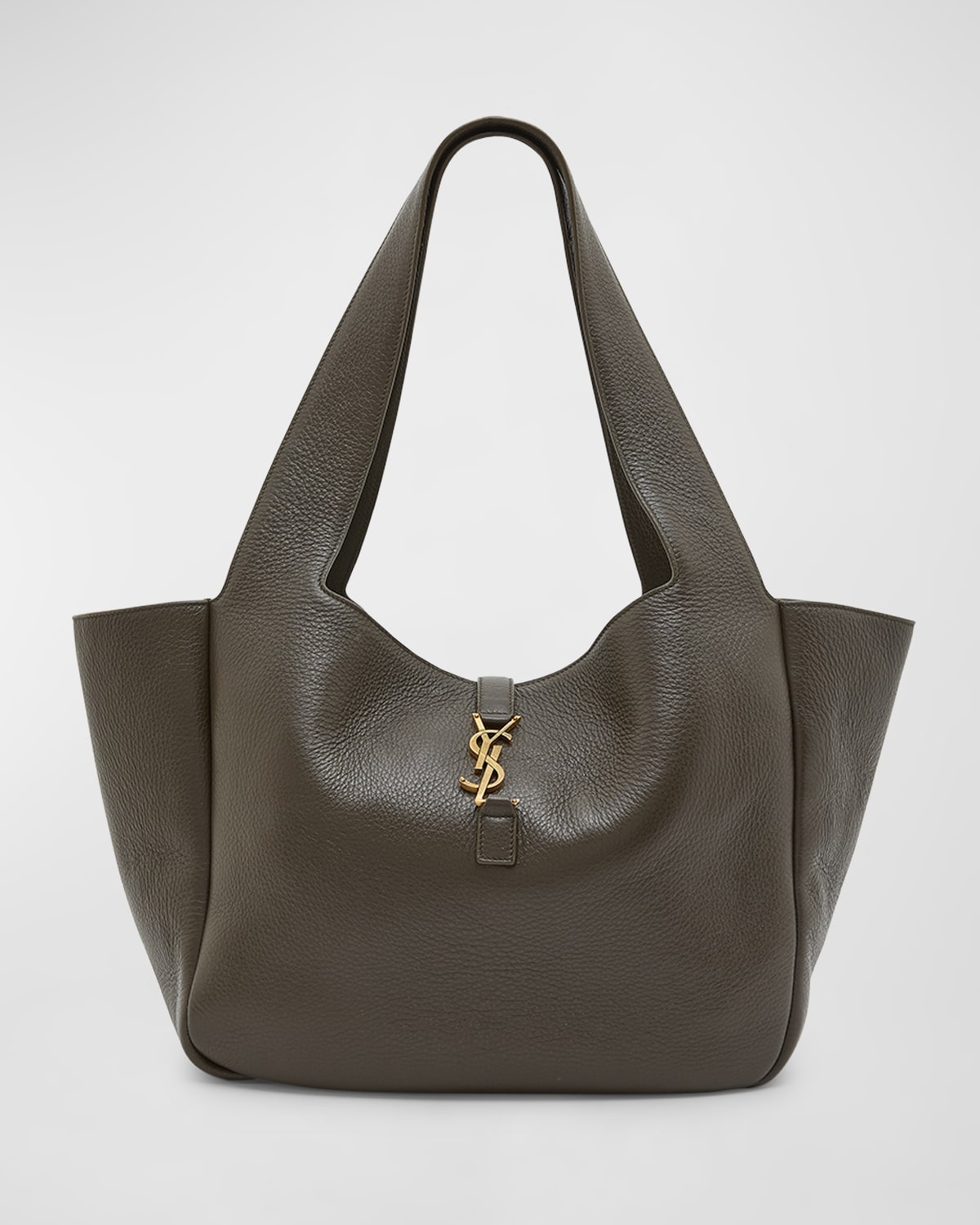 Saint Laurent Bea Cabas YSL Tote Bag in Supple Leather