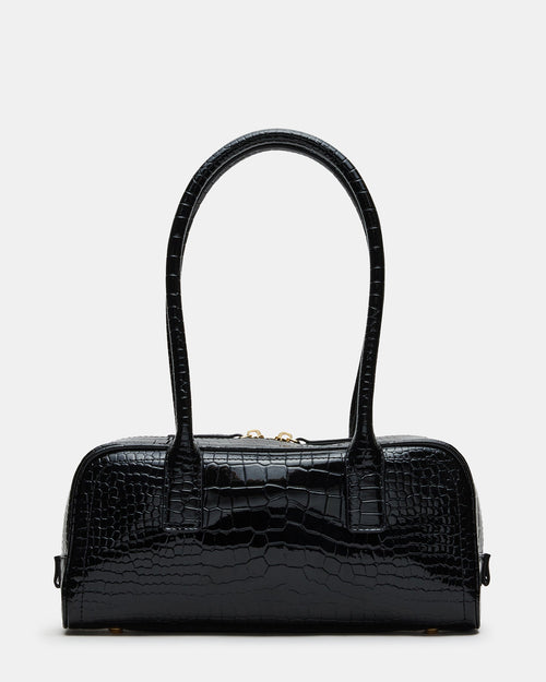 ANISE BAG BLACK CROCODILE
