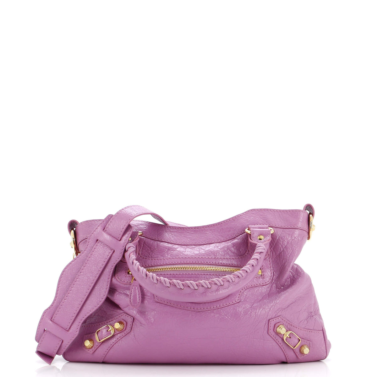 Balenciaga Town Classic Studs Bag Leather