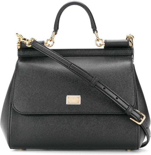 Women's Large Sicily Handbag in Black | BB6002A1001