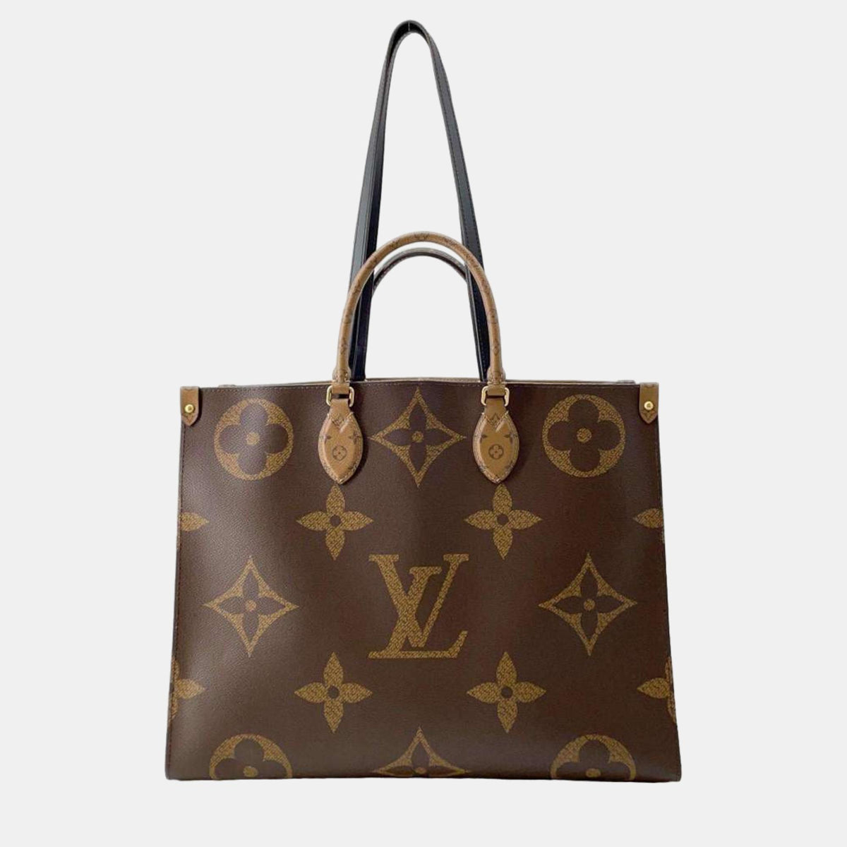 Louis Vuitton Brown Monogram Reverse Canvas Onthego GM bag