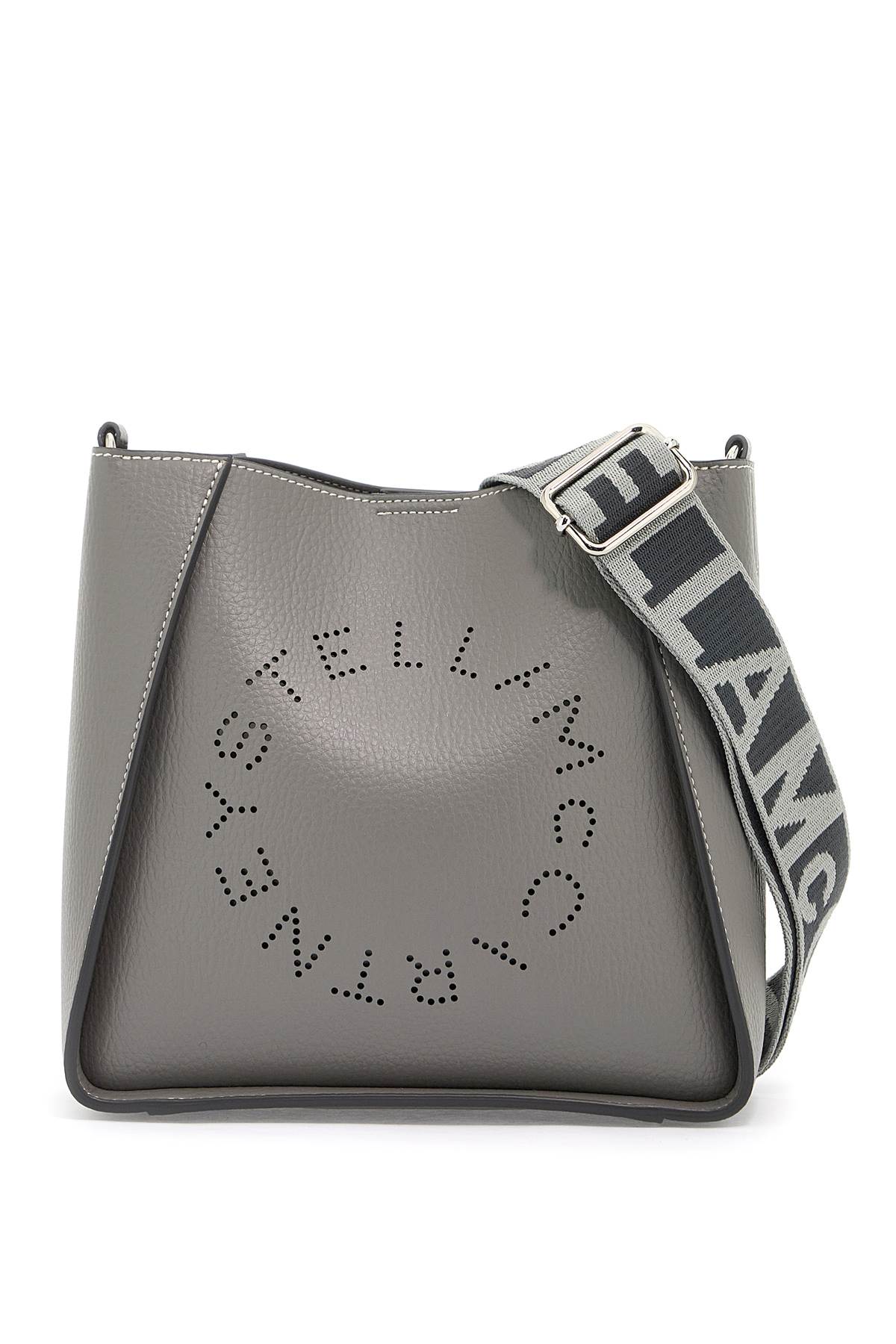 Stella McCartney Sac à bandoulière en cuir grainé Alter Mat Stella Logo