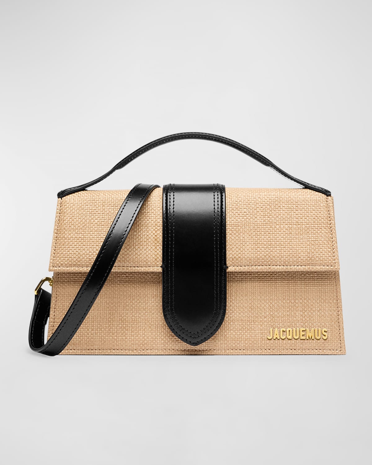 Jacquemus Le Grand Bambino Woven Top-Handle Bag