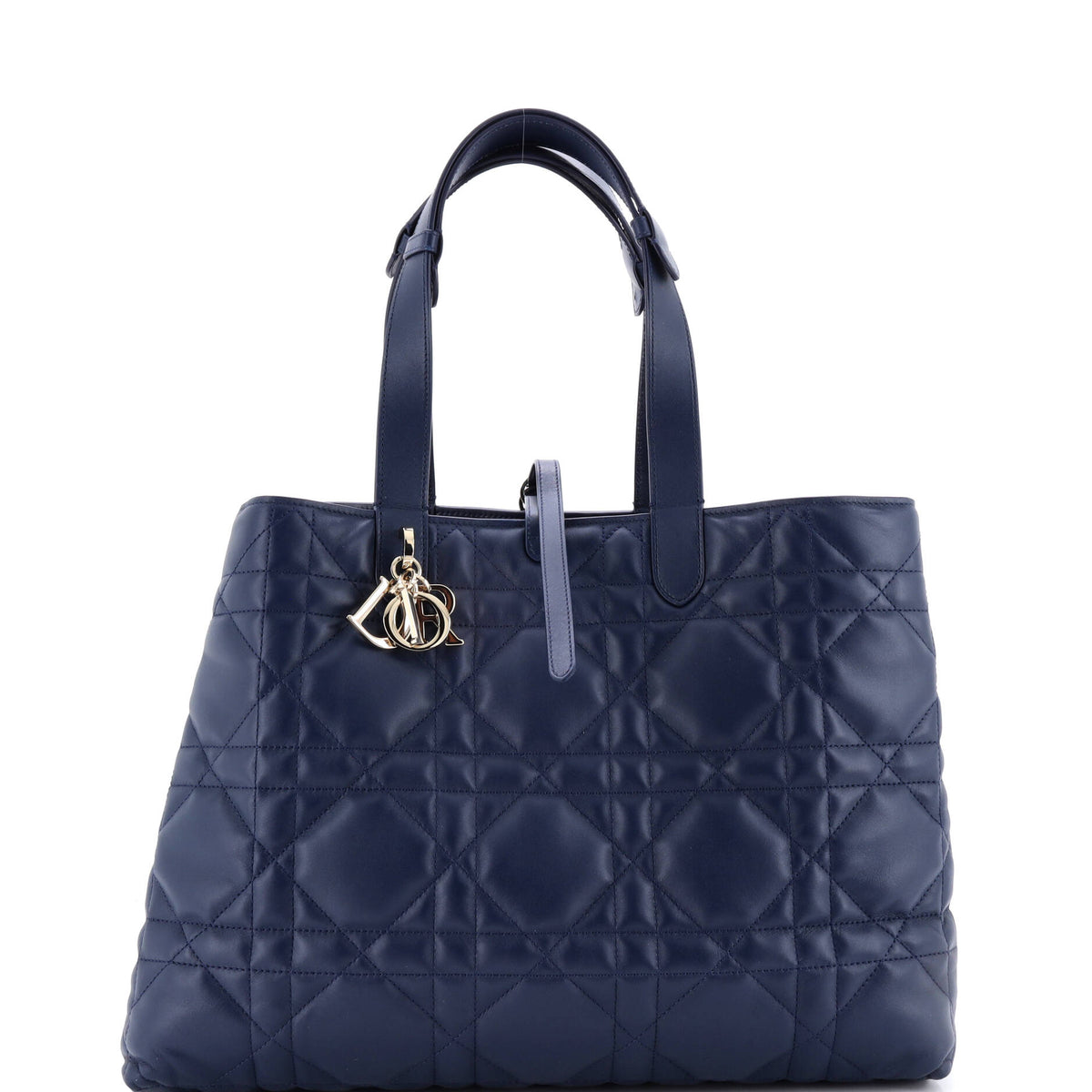 Christian Dior Toujours Tote Bag Macrocannage Quilt Calfskin Large