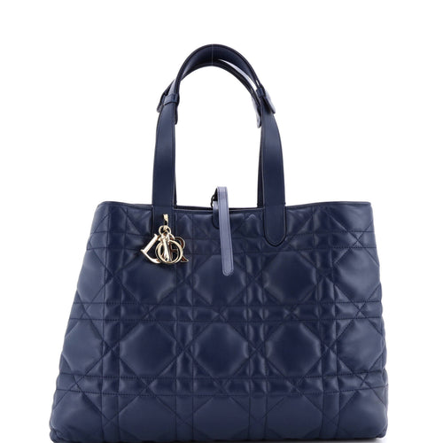 Toujours Tote Bag Macrocannage Quilt Calfskin Large