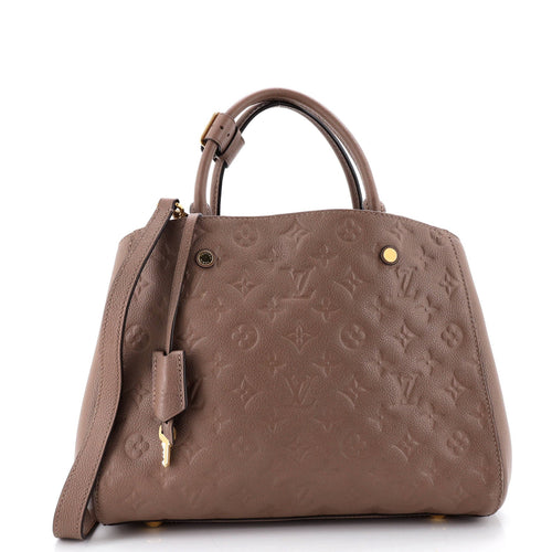 Montaigne Handbag Monogram Empreinte Leather GM