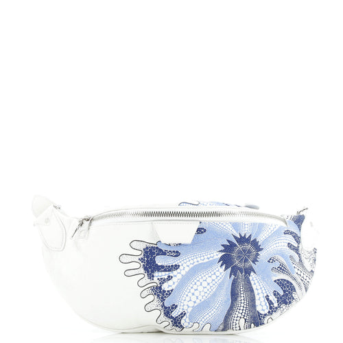 Bum Bag Yayoi Kusama Psychedelic Flower Monogram Taurillon Leather Maxi