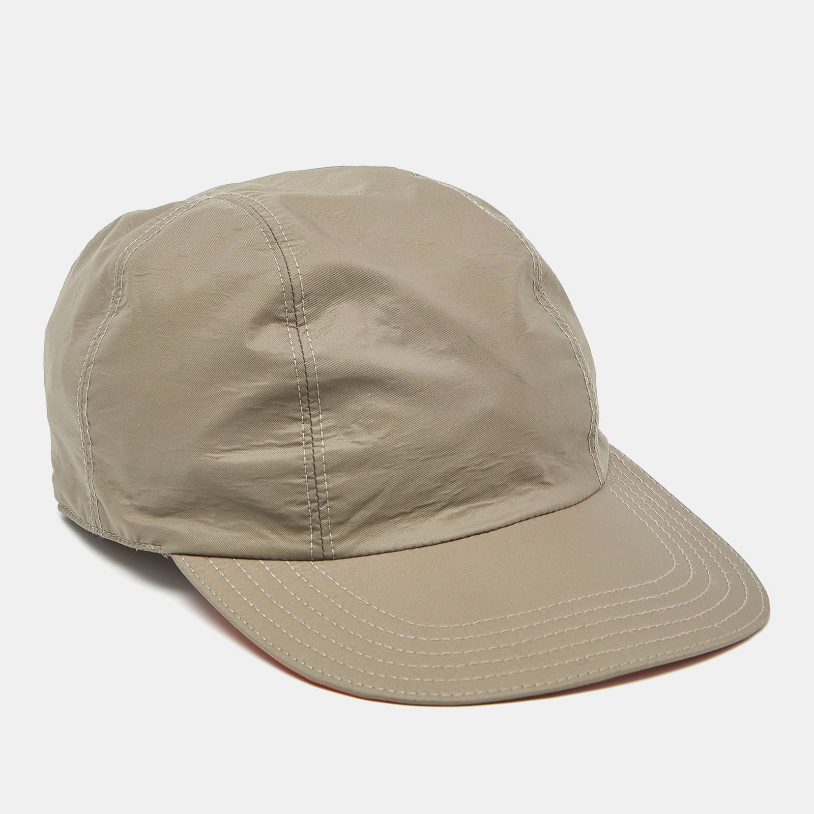 Herm?s Grey/Orange Pocket Mixte Technical Cap M