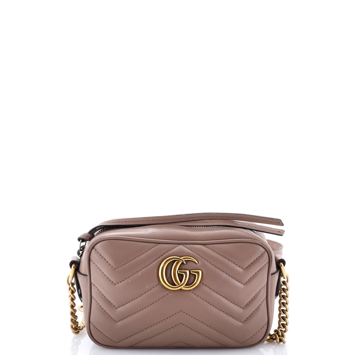 Gucci GUCCI GG Marmont Shoulder Bag Matelasse Leather Mini