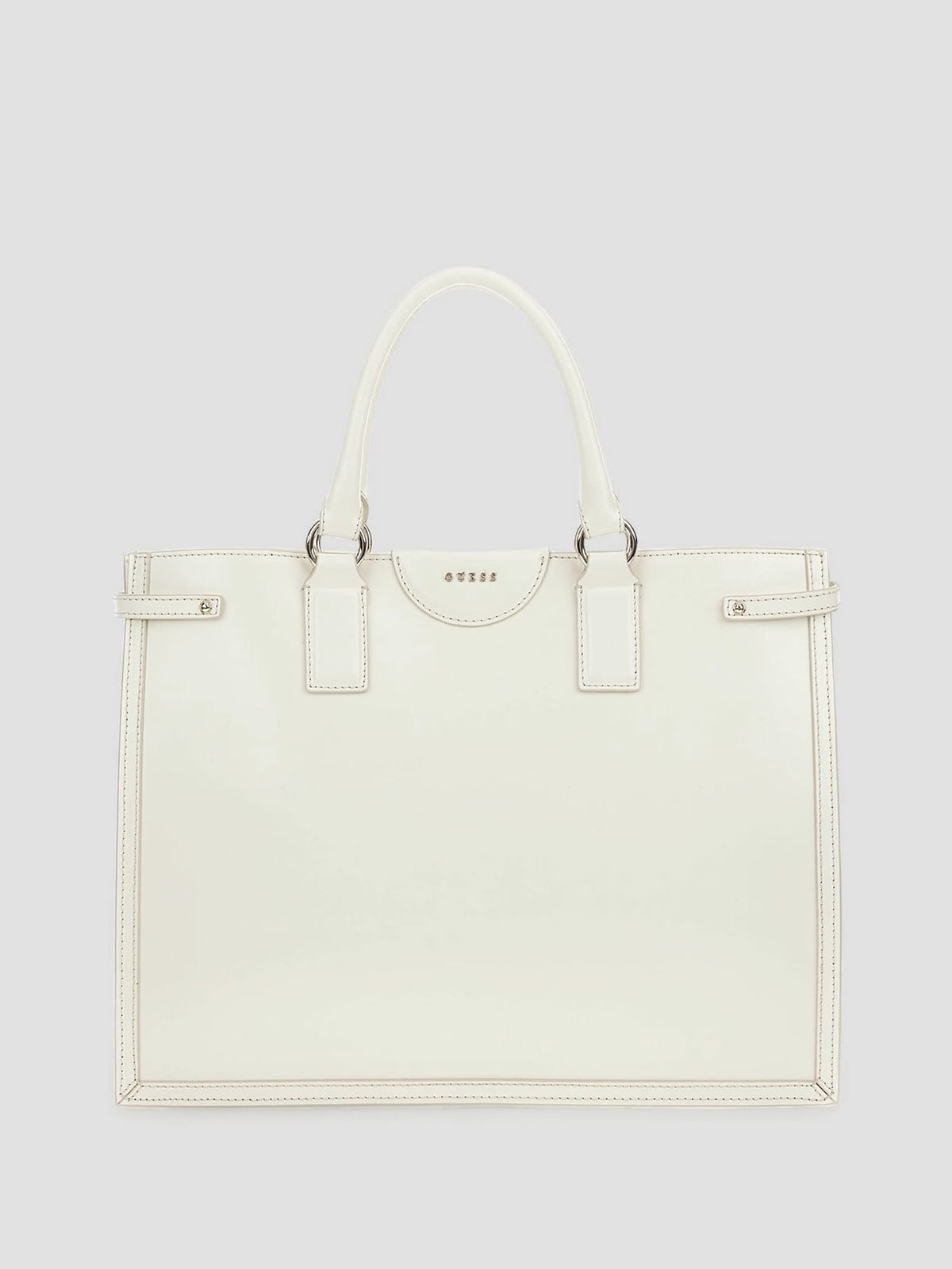 Guess Isa Sleek Leather Medium Tote