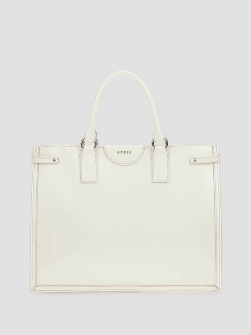 Isa Sleek Leather Medium Tote