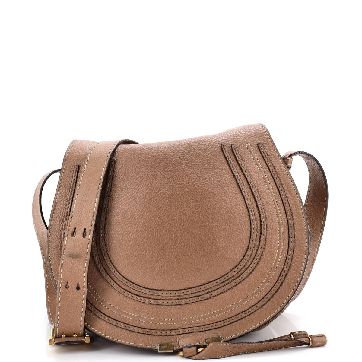 Chloe CHLOE Marcie Crossbody Bag Leather Medium