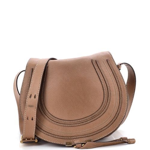 CHLOE Marcie Crossbody Bag Leather Medium