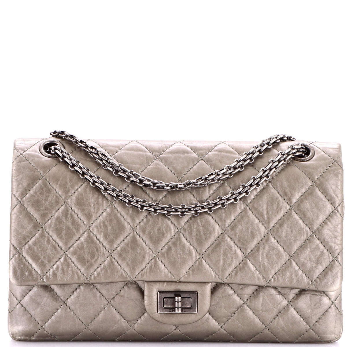 Chanel CHANEL Reissue 2.55 Flap Bag Quilted Aged Calfskin 226