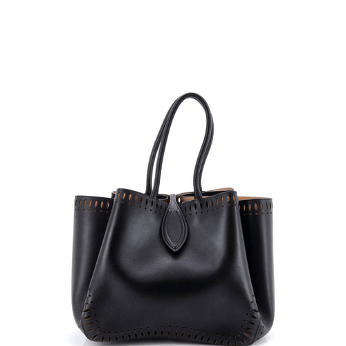 Angele Tote Laser Cut Leather 25