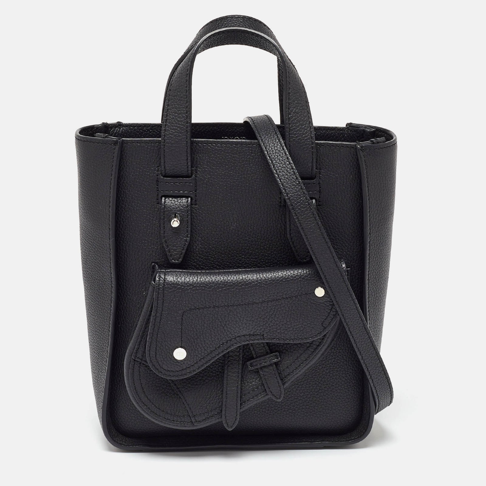 Dior Sac fourre-tout en cuir noir