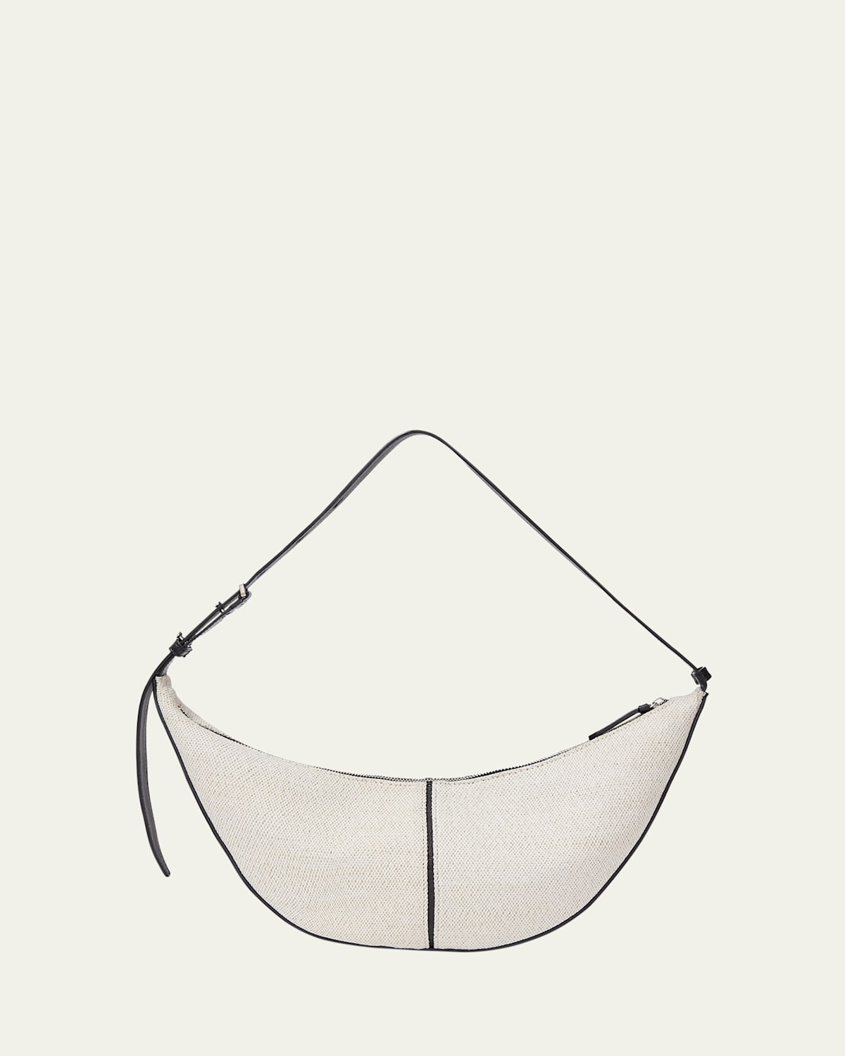 Proenza Schouler Slide Zip Canvas Shoulder Bag