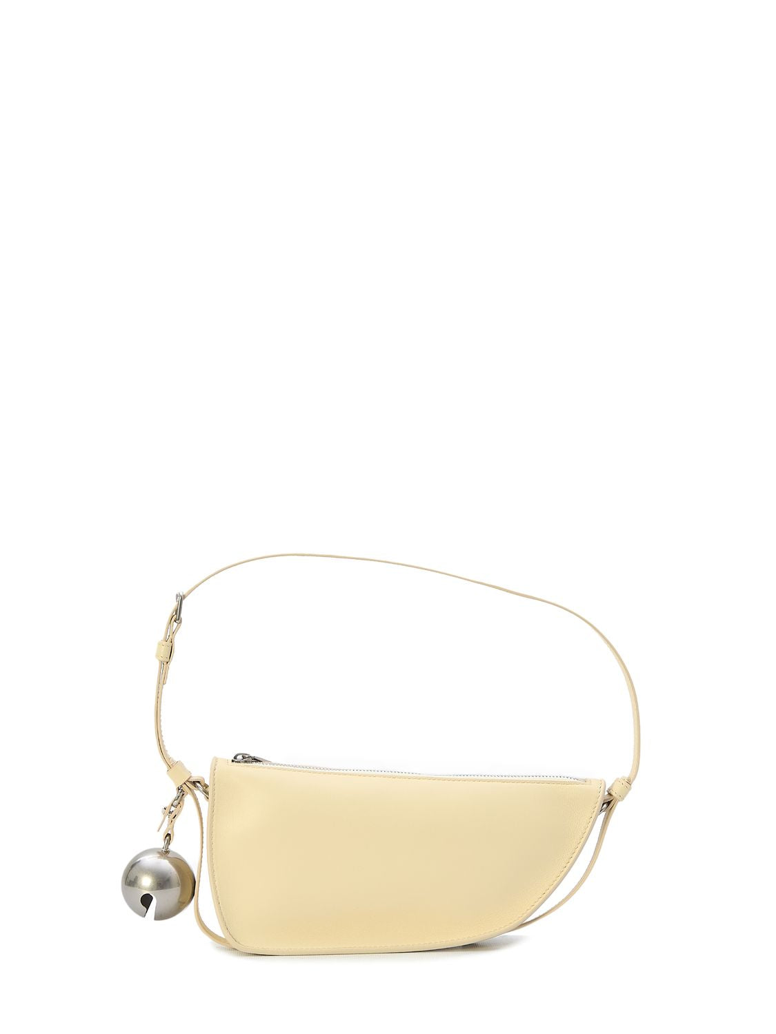Burberry Women's Light Beige Lambskin Shoulder Bag in Pearl | Size UNI | 8075852 Color A4477