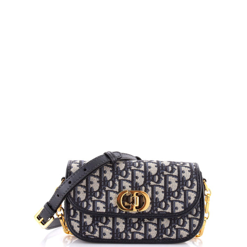 30 Montaigne Avenue Bag Oblique Canvas Small